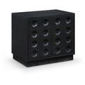  Color_Black -- Meridian Compass 1 Drawer Nightstand IMAGE 1