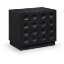 Meridian Compass Black Night Stand IMAGE 1