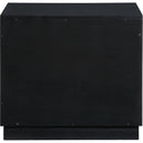  Color_Black -- Meridian Compass 1 Drawer Nightstand IMAGE 5