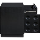  Color_Black -- Meridian Compass 1 Drawer Nightstand IMAGE 6
