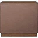  Color_Brown -- Compass Brown Oak Veneer Nightstand IMAGE 5