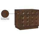  Color_Brown -- Compass Brown Oak Veneer Nightstand IMAGE 9