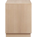  Color_Natural -- Compass Natural Oak Veneer Nightstand IMAGE 4