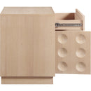Meridian Compass Natural Night Stand IMAGE 6