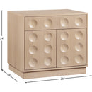  Color_Natural -- Compass Natural Oak Veneer Nightstand IMAGE 8