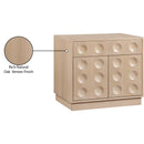  Color_Natural -- Compass Natural Oak Veneer Nightstand IMAGE 9