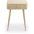 Meridian Rylan Beige Iron Night Stand IMAGE 1