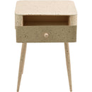  Color_Beige -- Meridian Rylan 1 Drawer Nightstand IMAGE 3