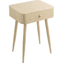  Color_Beige -- Meridian Rylan 1 Drawer Nightstand IMAGE 4