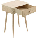  Color_Beige -- Meridian Rylan 1 Drawer Nightstand IMAGE 5