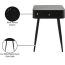  Color_Black -- Rylan Black Iron Nightstand IMAGE 10