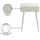  Color_White -- Rylan White Iron Nightstand IMAGE 10