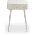  Color_White -- Rylan White Iron Nightstand IMAGE 1