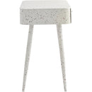  Color_White -- Rylan White Iron Nightstand IMAGE 6