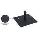  Meridian Belize Black Steel Patio Umbrella Base IMAGE 17