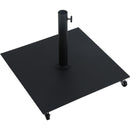  Meridian Belize Black Steel Patio Umbrella Base IMAGE 6