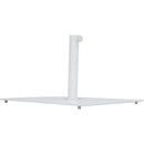  Meridian Belize White Steel Patio Umbrella Base IMAGE 11
