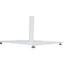  Meridian Belize White Steel Patio Umbrella Base IMAGE 12