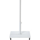  Meridian Belize White Steel Patio Umbrella Base IMAGE 9