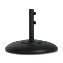  Meridian Cozumel Black Steel Patio Umbrella Base IMAGE 1