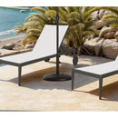  Meridian Cozumel Black Steel Patio Umbrella Base IMAGE 2