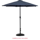 Meridian Cozumel Black Steel Patio Umbrella Base IMAGE 9