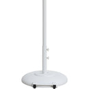  Meridian Cozumel White Steel Patio Umbrella Base IMAGE 5