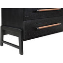  Color_Black -- Meridian Kaya 6 Drawer Dresser IMAGE 7