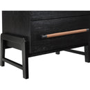  Color_Black -- Meridian Kaya 2 Drawer Nightstand IMAGE 7