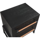  Color_Black -- Meridian Kaya 2 Drawer Nightstand IMAGE 8