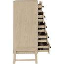 Meridian Kaya Natural Vegan Leather Chest IMAGE 5