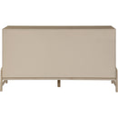  Color_Natural -- Kaya Natural Oak Veneer And Vegan Leather Handle Dresser IMAGE 6