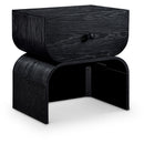  Color_Black -- Meridian Jace 1 Drawer Nightstand IMAGE 1