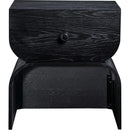  Color_Black -- Meridian Jace 1 Drawer Nightstand IMAGE 3