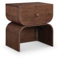  Color_Brown -- Jace Brown Oak Veneer Nightstand IMAGE 1