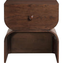  Color_Brown -- Jace Brown Oak Veneer Nightstand IMAGE 3
