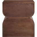  Color_Brown -- Jace Brown Oak Veneer Nightstand IMAGE 5