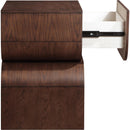  Color_Brown -- Jace Brown Oak Veneer Nightstand IMAGE 6