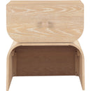 Color_Natural -- Jace Natural Oak Veneer Nightstand IMAGE 3