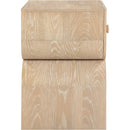  Color_Natural -- Jace Natural Oak Veneer Nightstand IMAGE 4