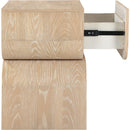  Color_Natural -- Jace Natural Oak Veneer Nightstand IMAGE 6