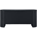  Meridian Belinda Black Beech Wood And Oak Veneer Sideboard / Buffet IMAGE 5
