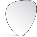  Meridian Finch Black Iron Frame Mirror IMAGE 1