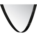  Meridian Finch Black Iron Frame Mirror IMAGE 6