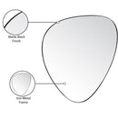  Meridian Finch Black Iron Frame Mirror IMAGE 8