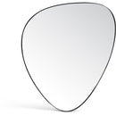  Meridian Finch Black Iron Frame Mirror IMAGE 1