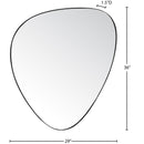  Meridian Finch Black Iron Frame Mirror IMAGE 7