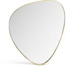  Meridian Finch Gold Iron Frame Mirror IMAGE 1