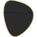  Meridian Finch Gold Iron Frame Mirror IMAGE 5