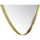  Meridian Finch Gold Iron Frame Mirror IMAGE 6